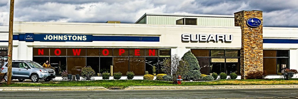 Johnstons Subaru banner