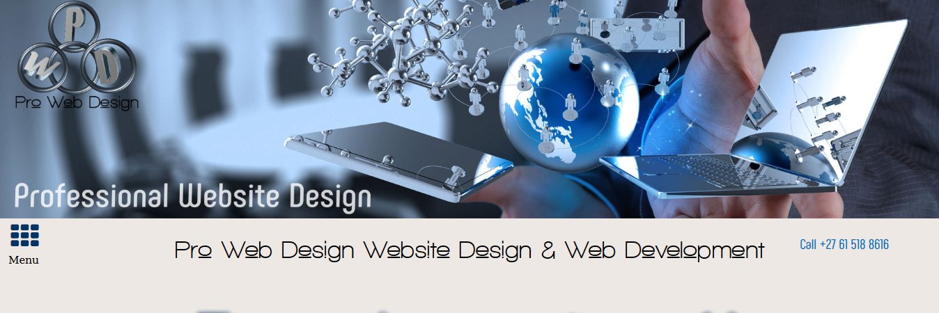 ProWebDesignZA's profile banner image