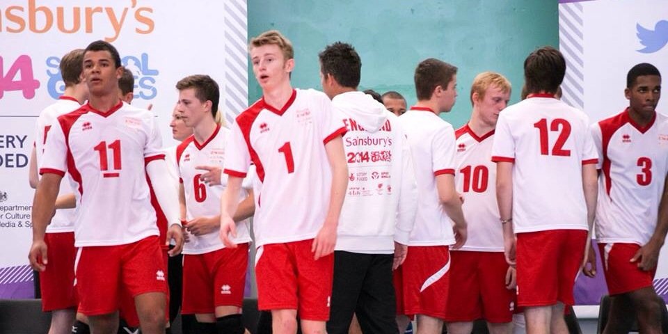 England Junior Vball banner