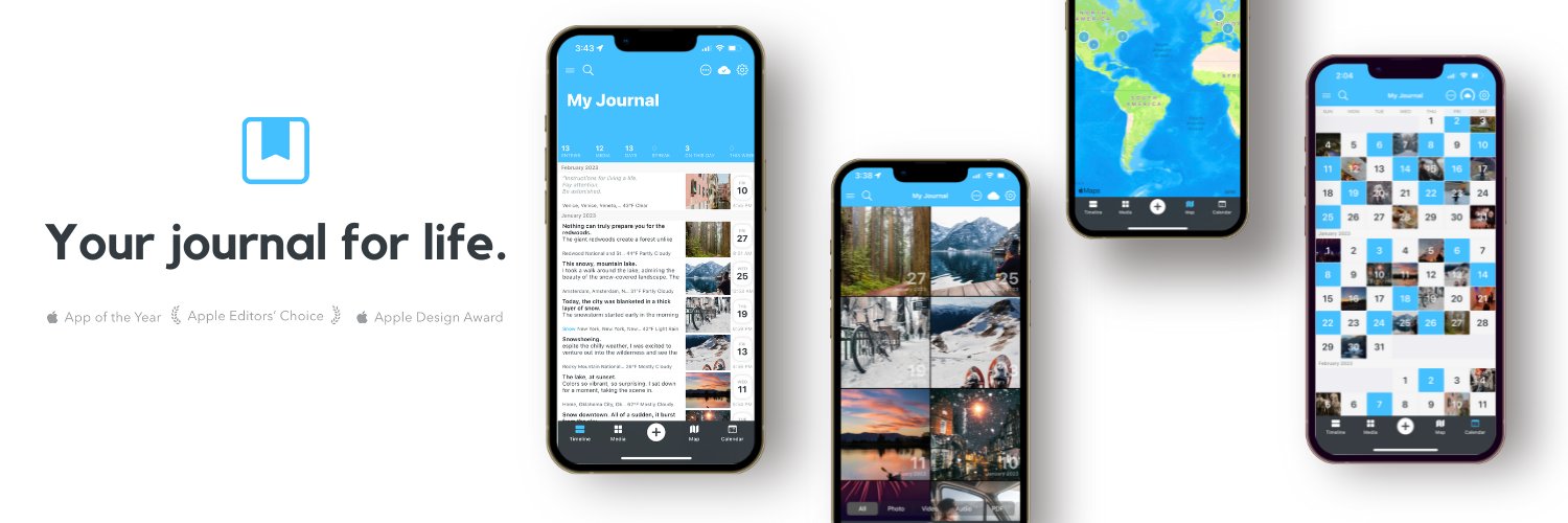Day One Journal's banner