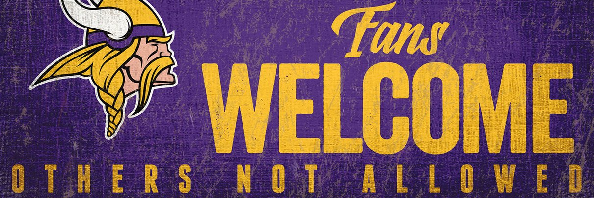 Minnesota Vikings Fans banner