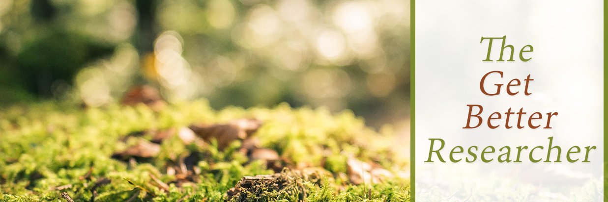 Camille Kiefel📚The Get Better Researcher📚 banner
