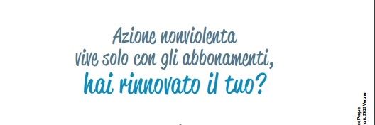 Azione Nonviolenta banner