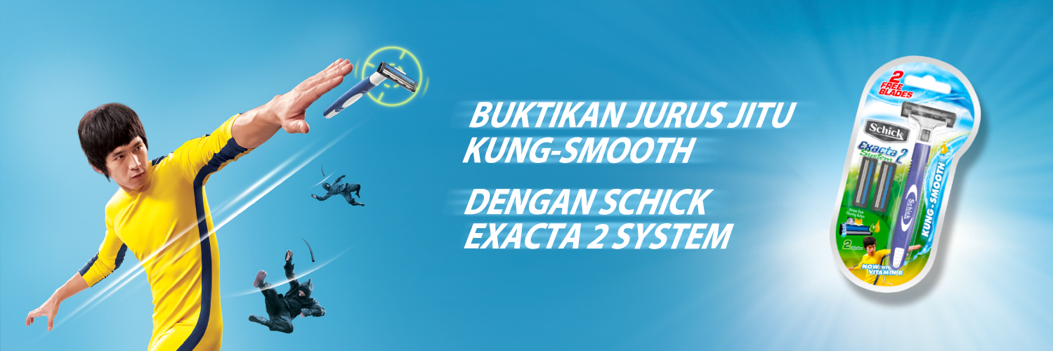Schick Indonesia banner