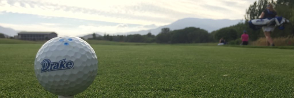 Drake Women's Golf banner