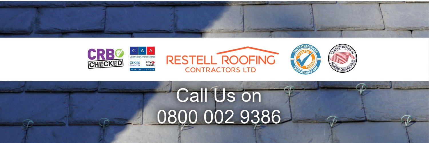 Restell Roofing banner