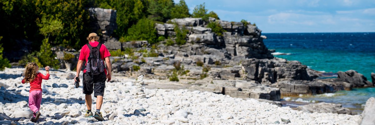 Bruce Peninsula National Park, Parks Canada banner
