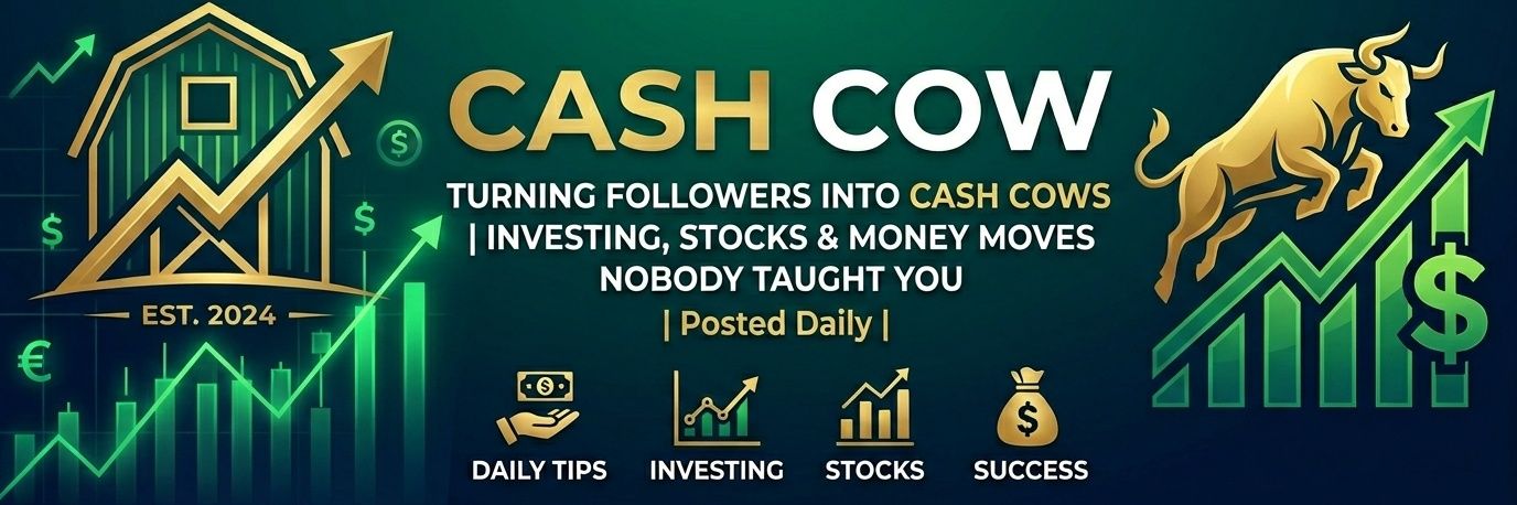 Twitter banner for @cow