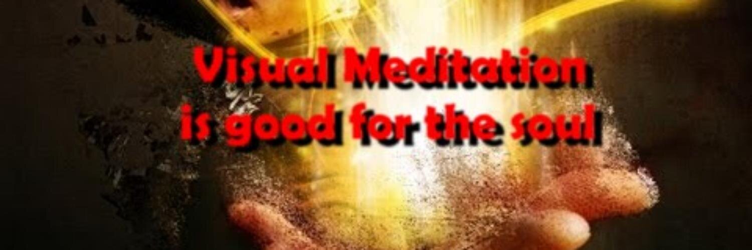 VisuallyMeditat's profile banner image