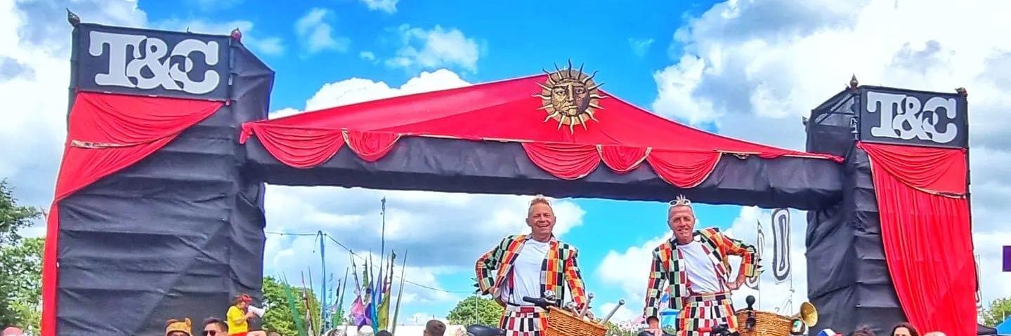 Walkabouts Glastonbury T&C banner