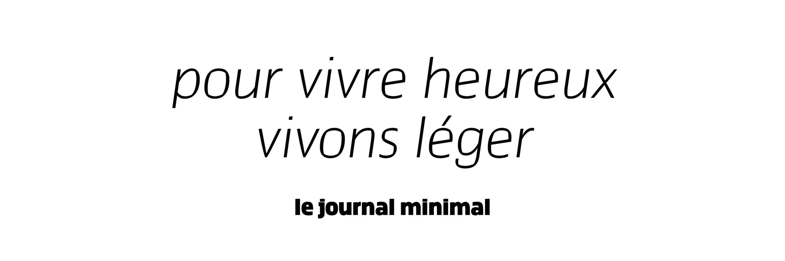 le journal minimal banner