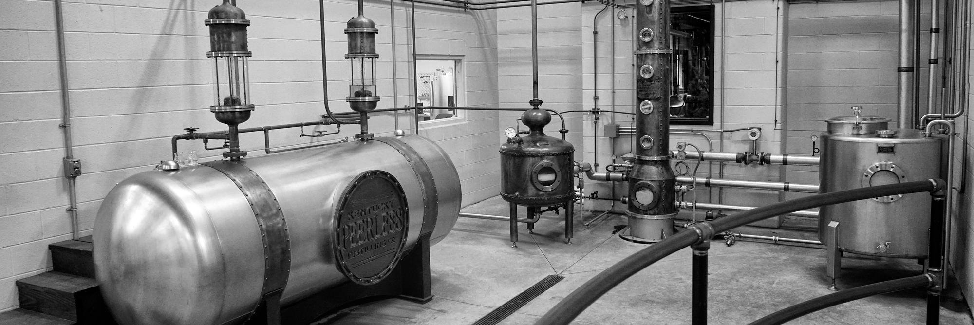 Peerless Distilling banner
