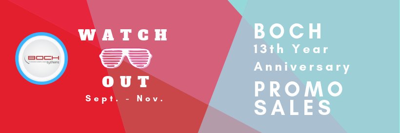 BOCH SYSTEMS CO. LTD banner