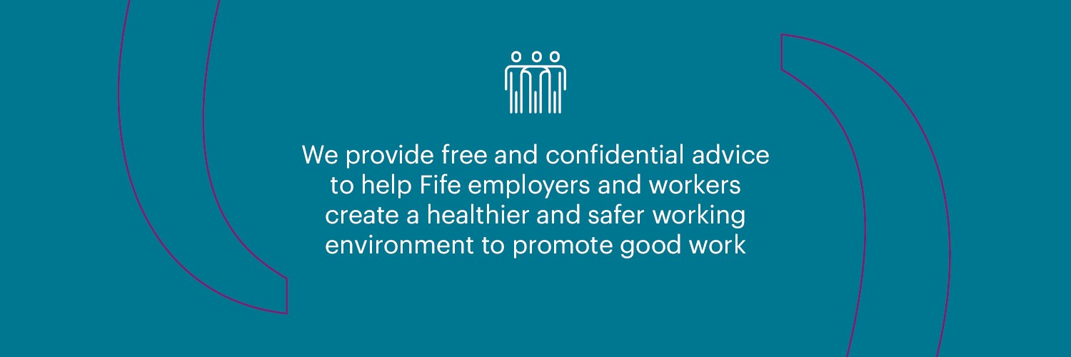 Workplace Team, Health Promotion Fife banner