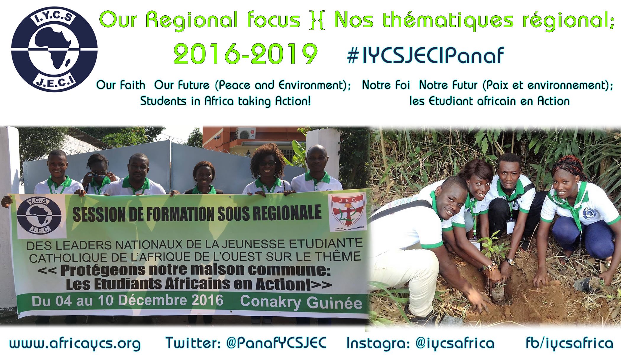 IYCS-JECI PANAFRICA banner