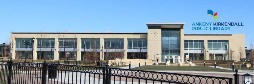 Ankeny Kirkendall Public Library banner
