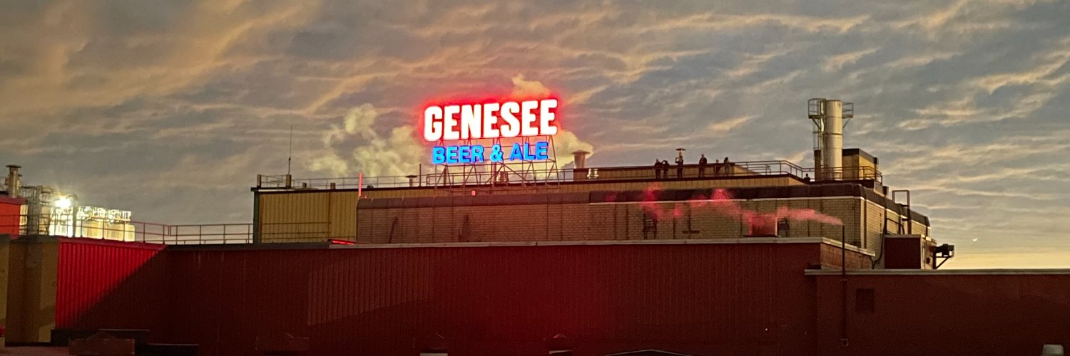 Genesee Brewery's banner