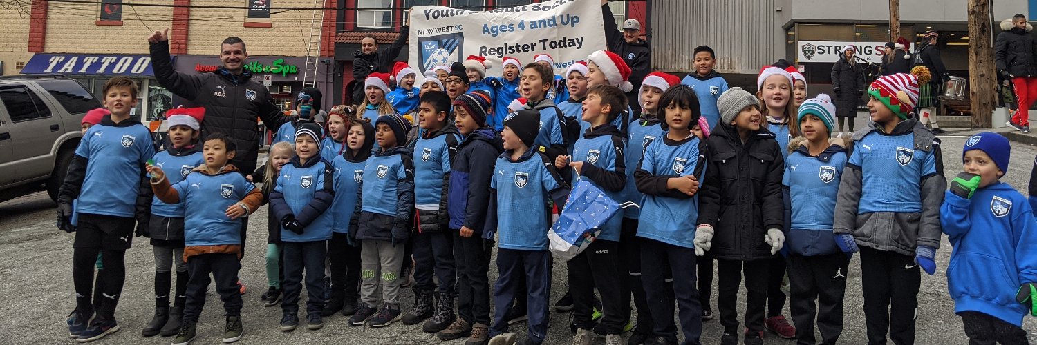 New West Soccer Club banner