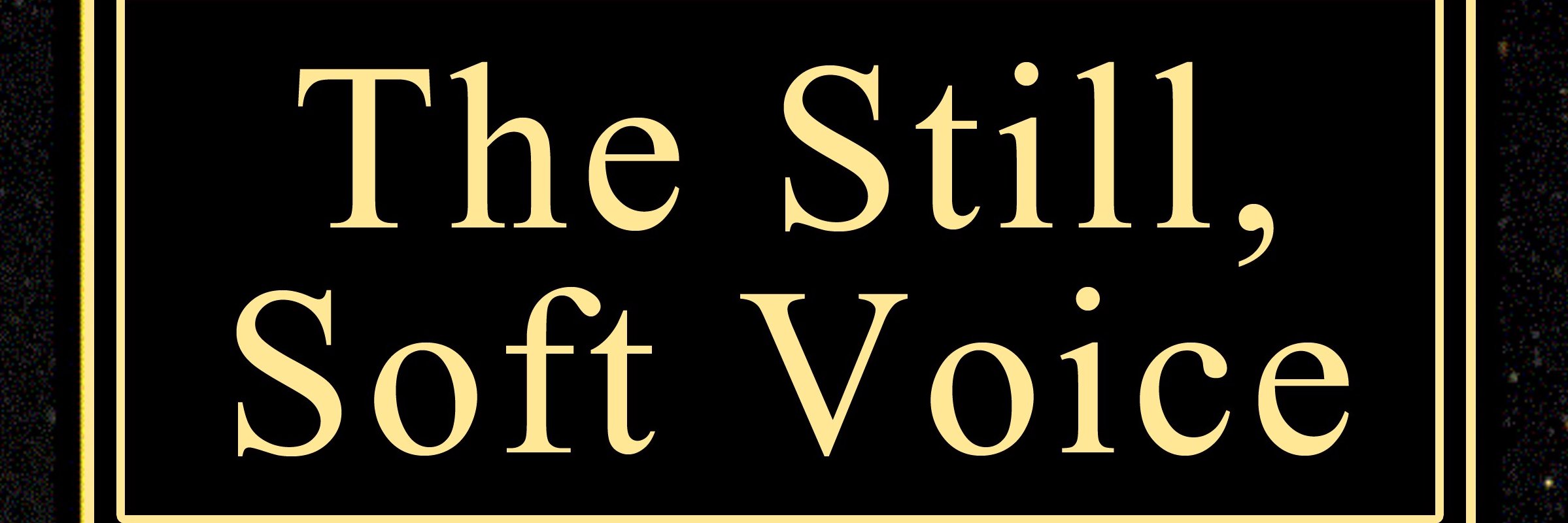 aStillSoftVoice's profile banner image