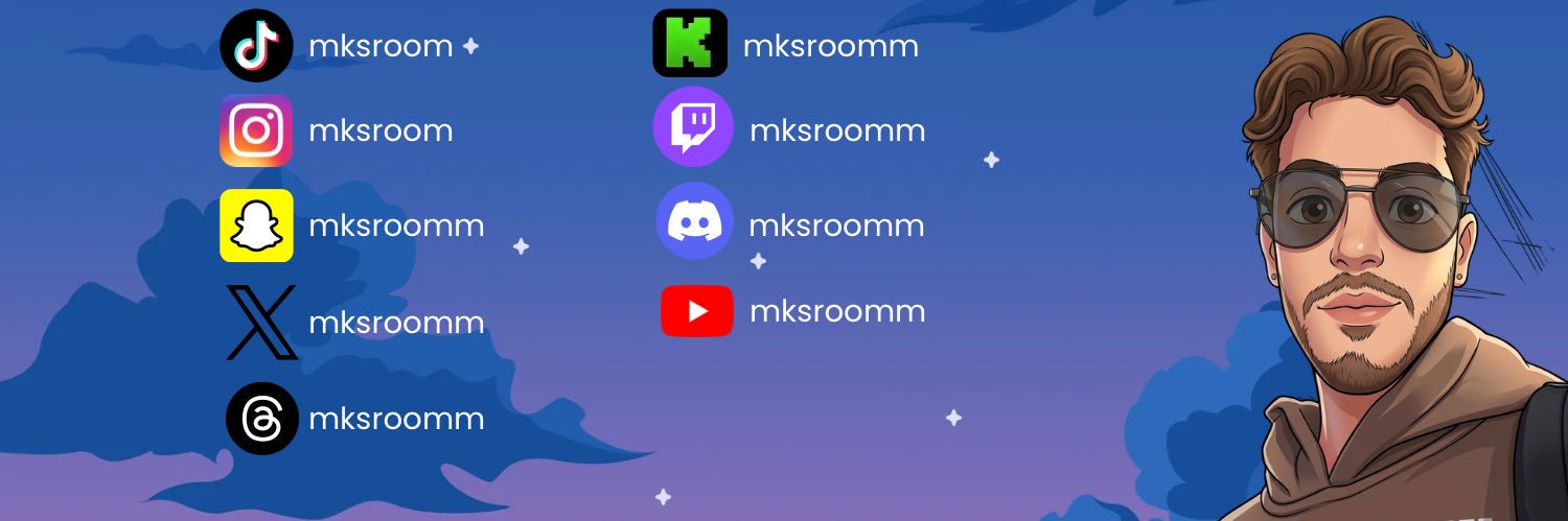 mksroomm's profile banner image