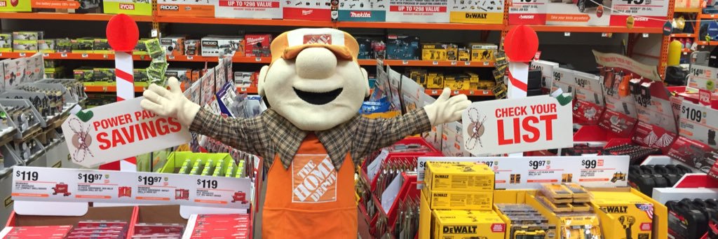 Commerce Home Depot banner