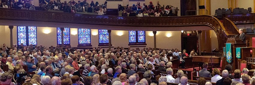 Westminster Town Hall Forum banner