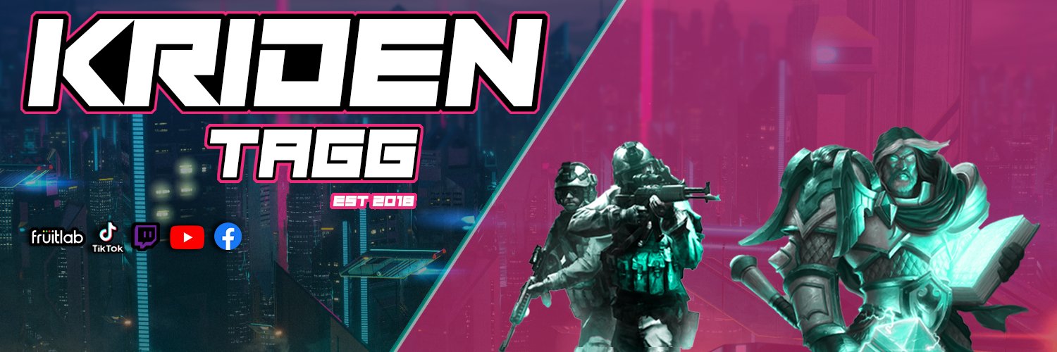 KridenTagg Gaming banner
