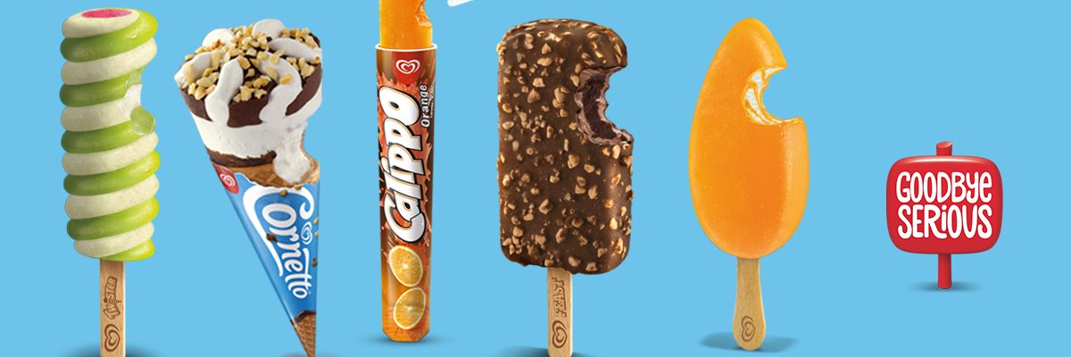 Wall's Ice Cream banner