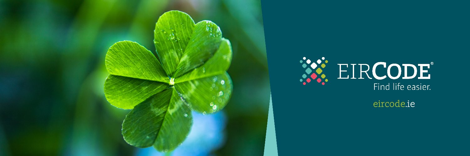 Eircode banner
