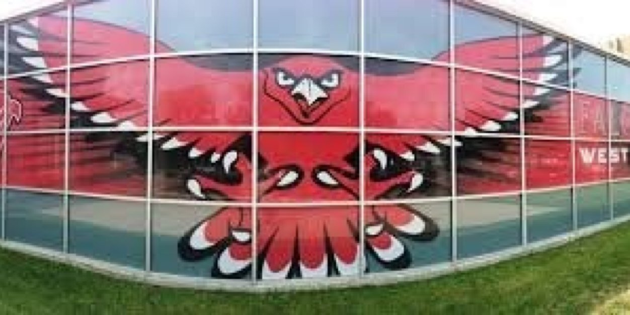 West High Falcons banner