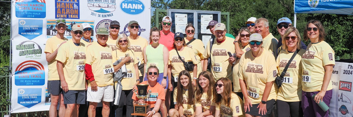 Hank Aaron Trail banner