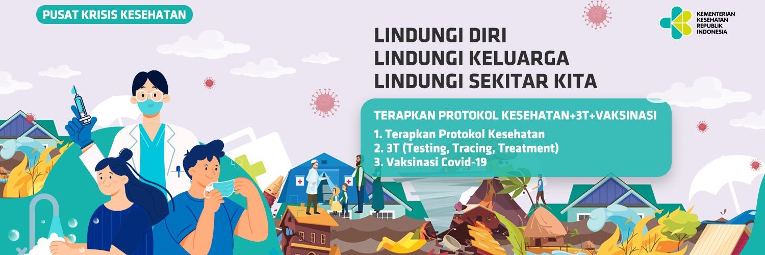 Pusat Krisis Kesehatan Kemenkes RI banner
