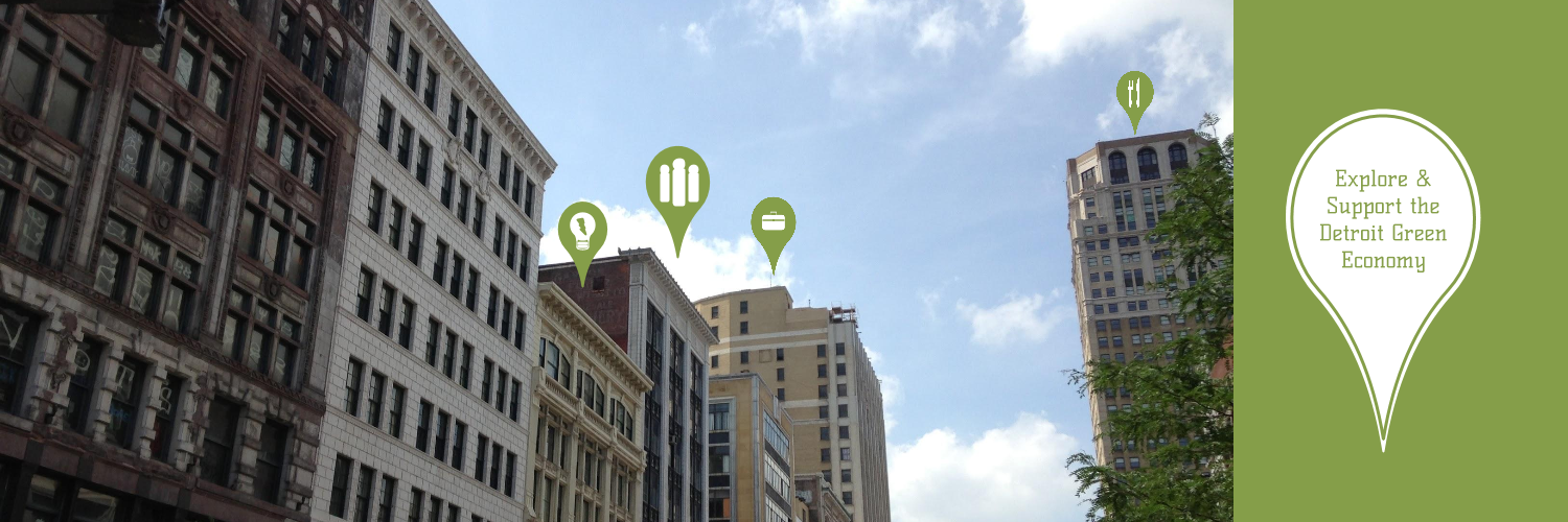 Detroit Green Map banner