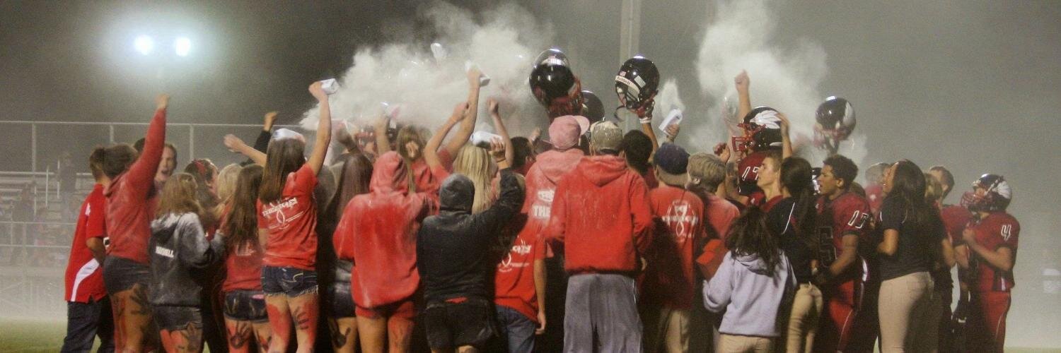 Utica Redskins banner