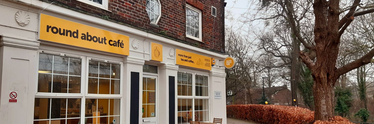Round About Cafe banner