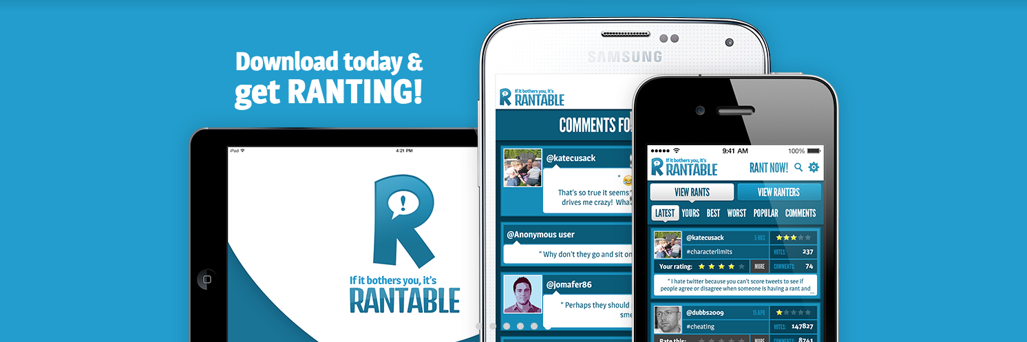 Rantable's profile banner image