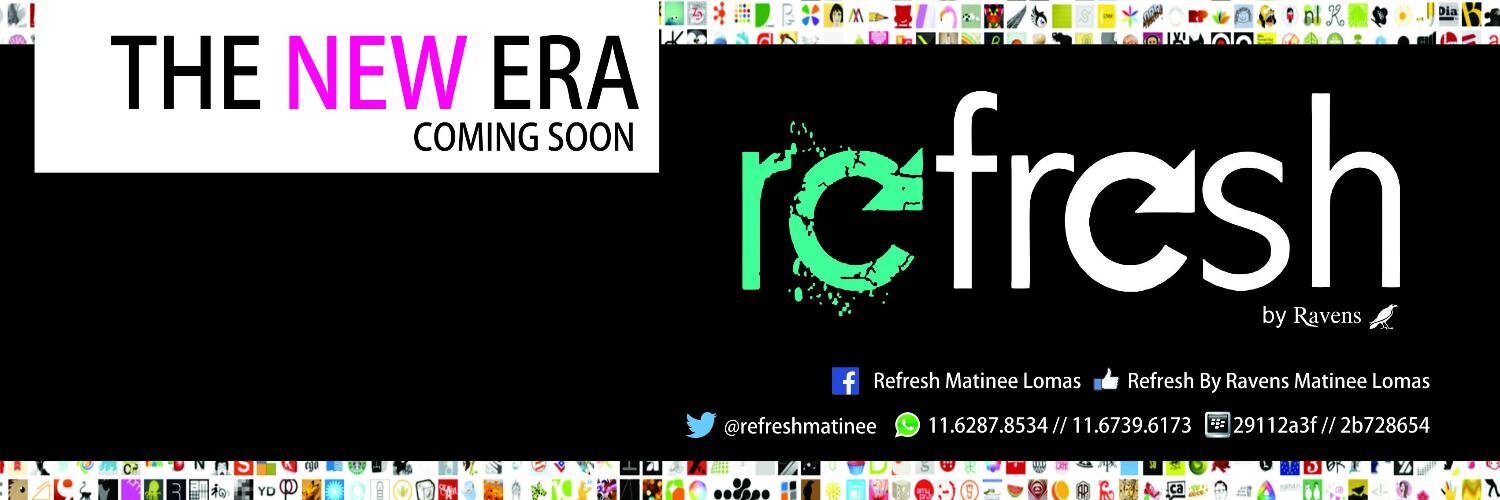 refresh matinee banner