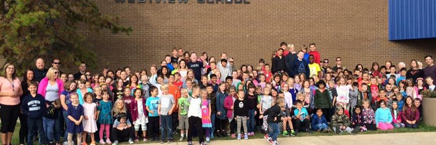 Westview School banner