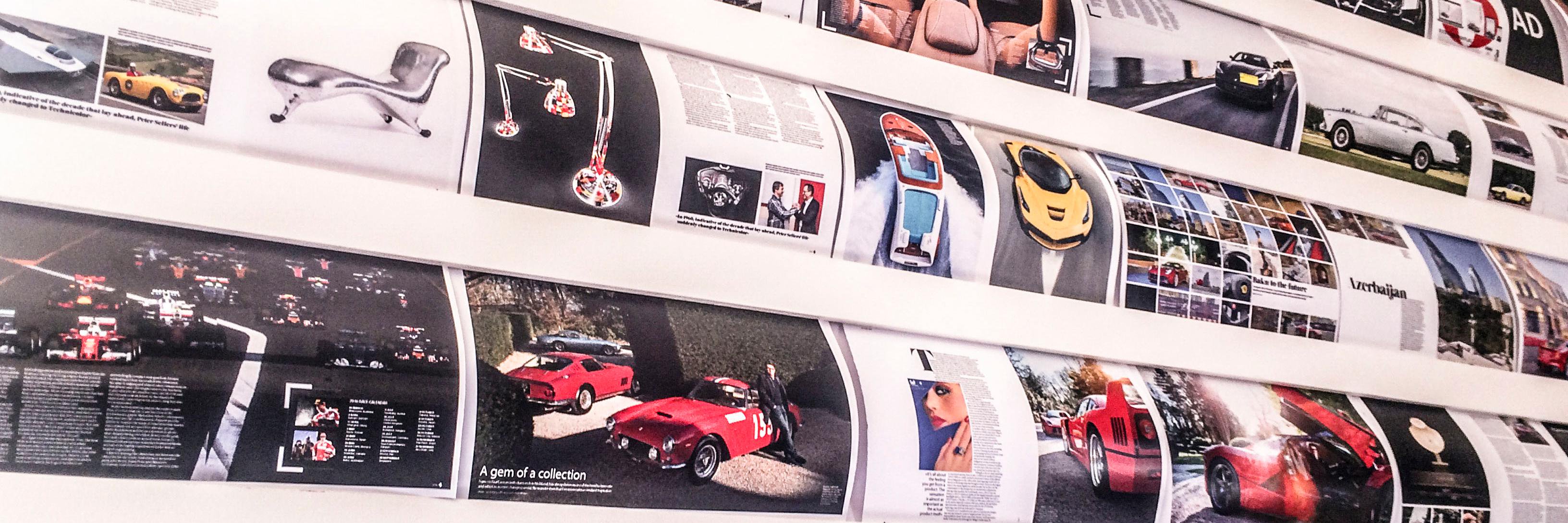 Ferrari Magazine banner