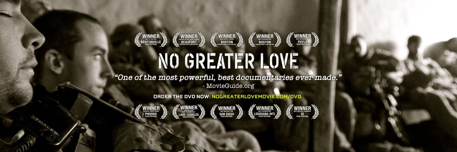 No Greater Love banner