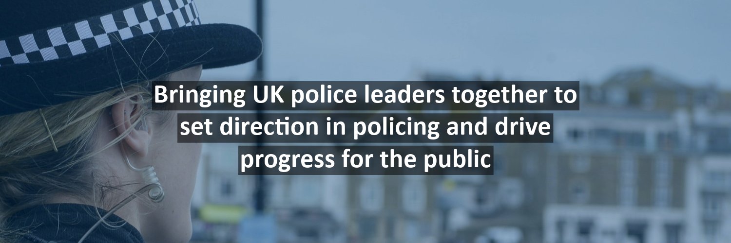 National Police Chiefs' Council (NPCC) banner