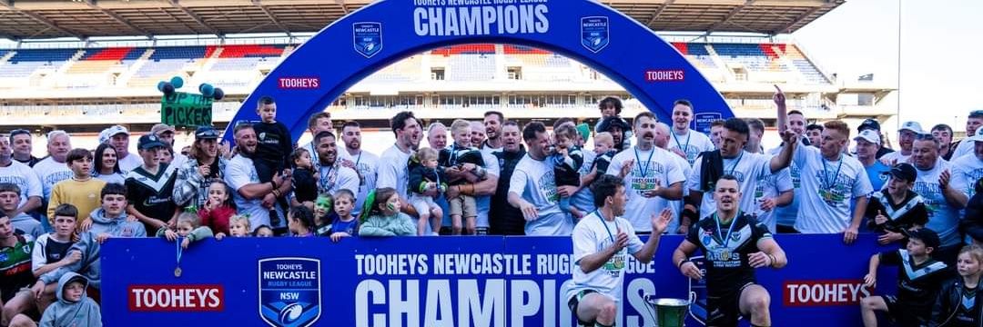 Newcastle Rugby League banner