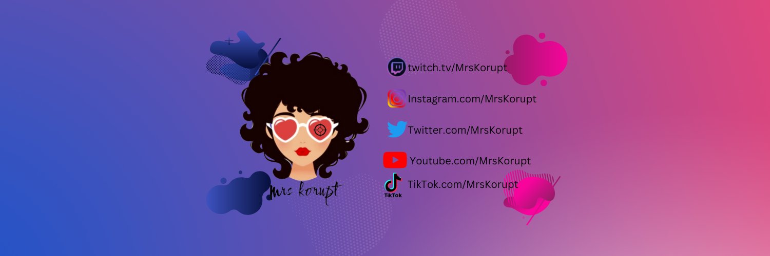 MrsKorupt's profile banner image