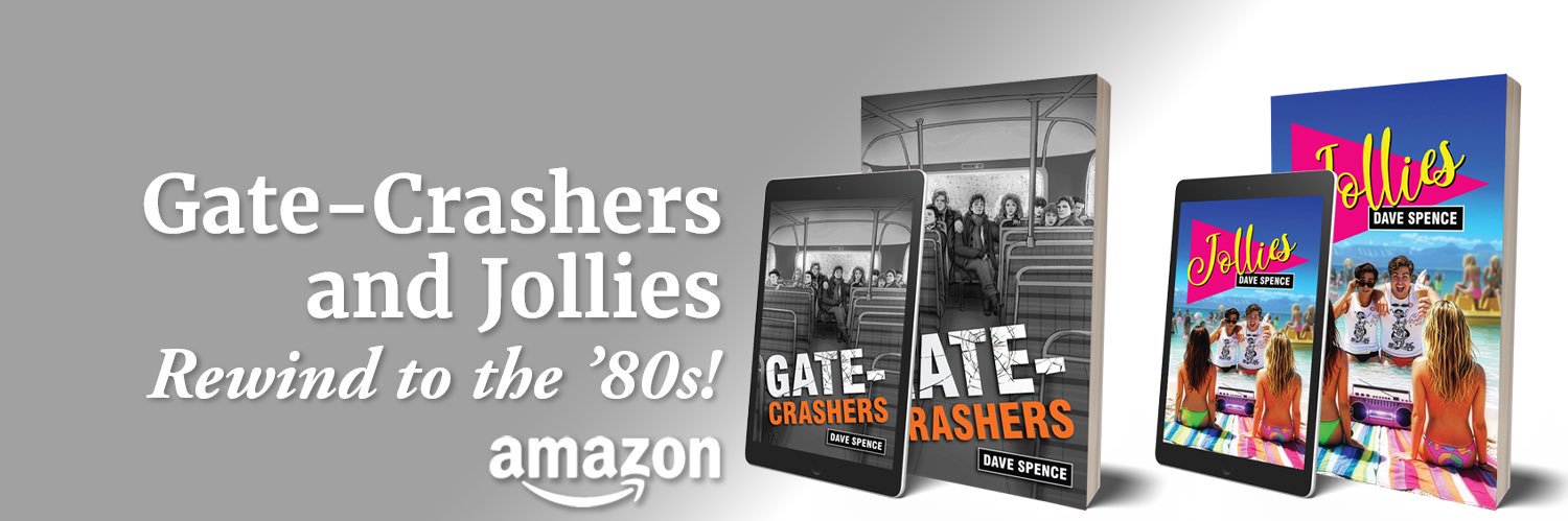 Dave Spence Author banner