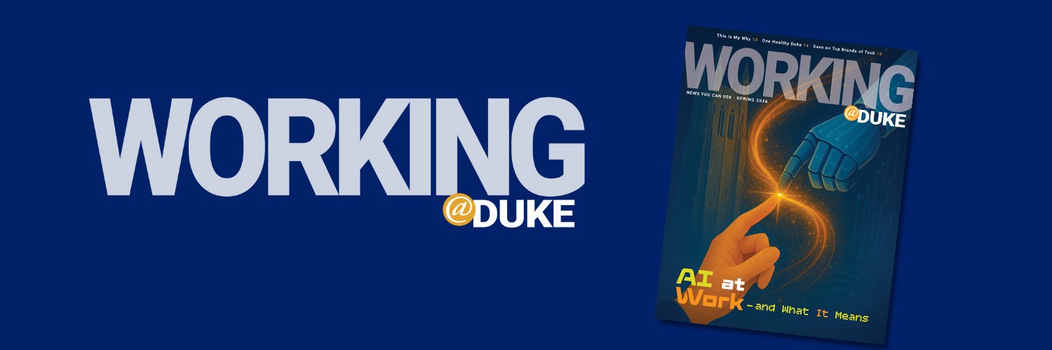 Working@Duke banner