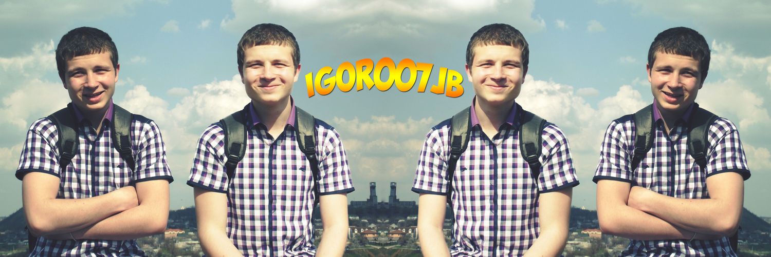 Twitter banner for @Igor007jb