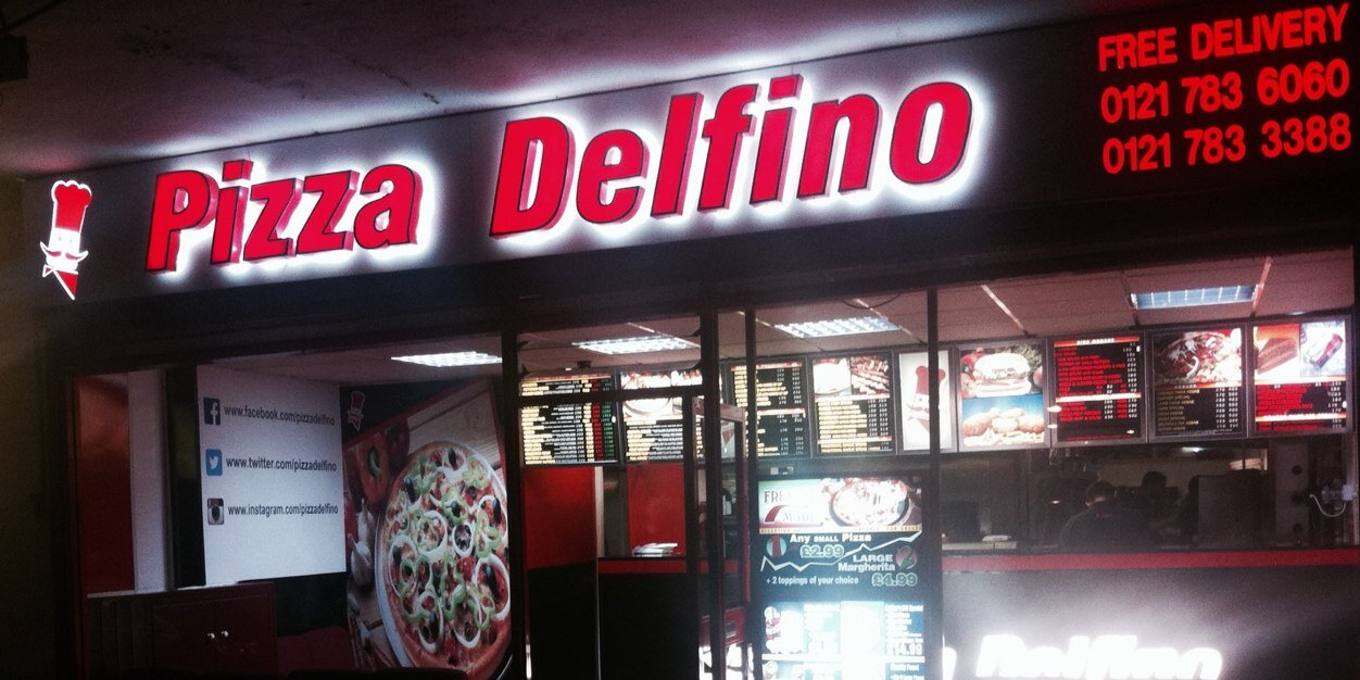 Pizza Delfino banner