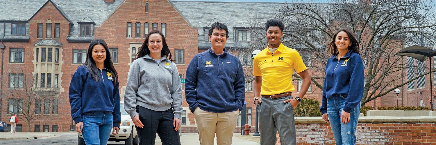 University of Michigan School of Public Health's banner