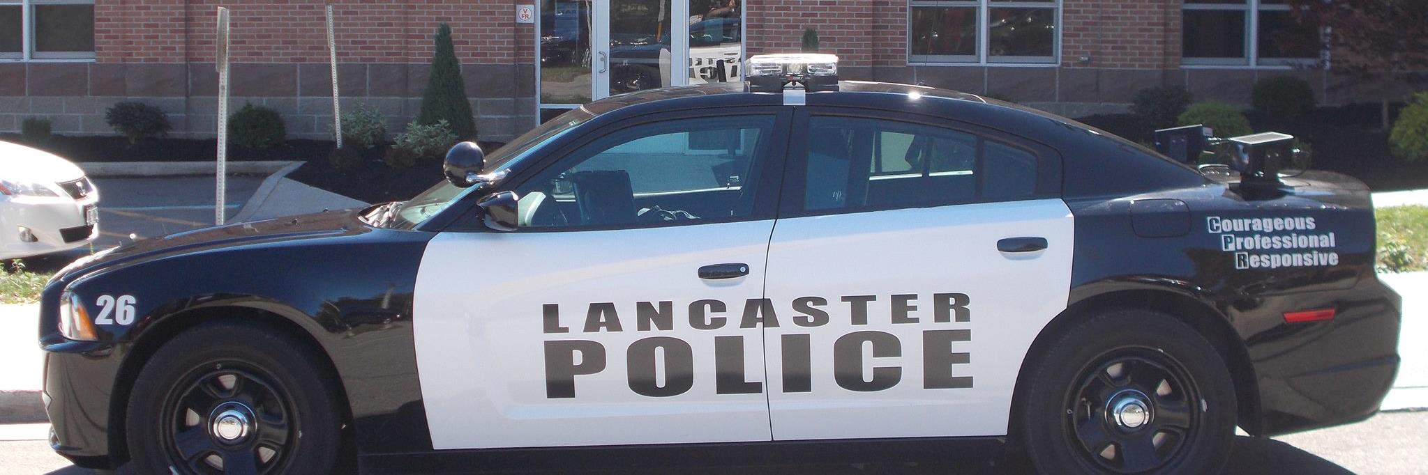 Lancaster P.D. banner