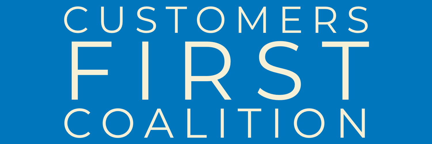 Customers First Coalition banner